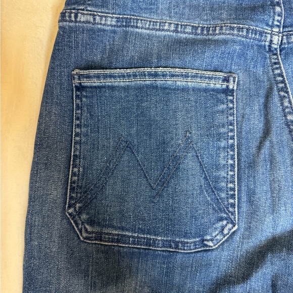 MOTHER The Wrapper Patch Springy Ankle in Wish on a Star Size 26 - Picture 3 of 6